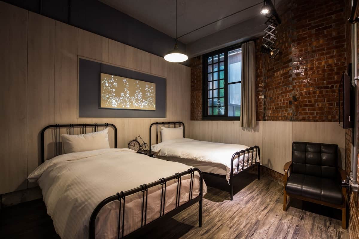 Kamar Twin Standar | 1 kamar tidur, tirai kedap cahaya, Wi-Fi gratis, dan seprai linen