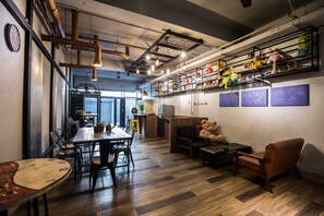 Zona de estar del vestíbulo