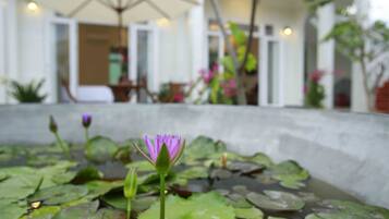 Blick auf den Garten