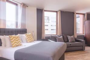 Studiolejlighed (With Sofa Bed) | 1 soveværelse, allergivenligt sengetøj, skrivebord, mørklægningsgardiner