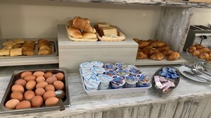 Morgenmadsbuffet hver dag mod et gebyr