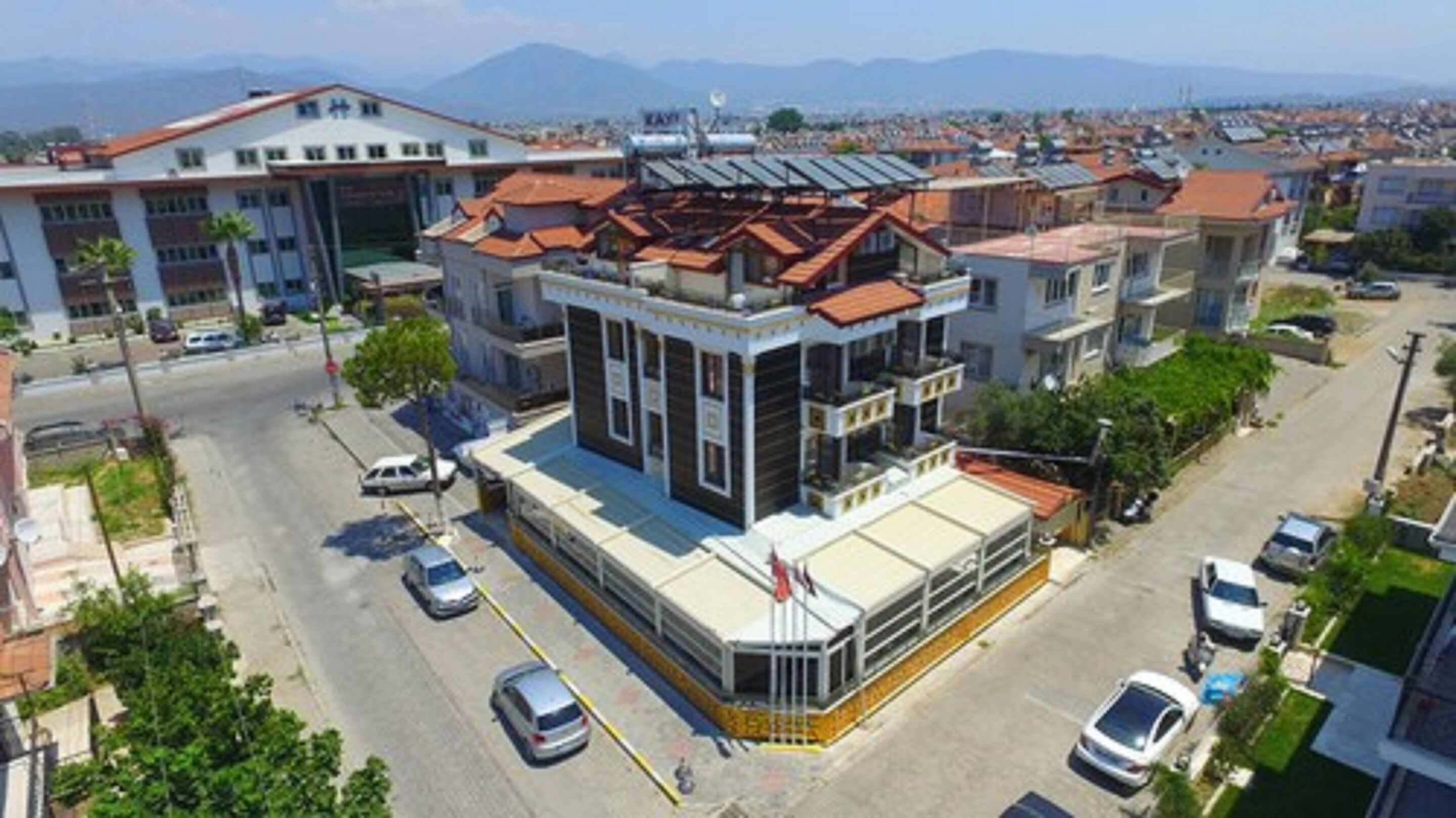 Fachada de la propiedad