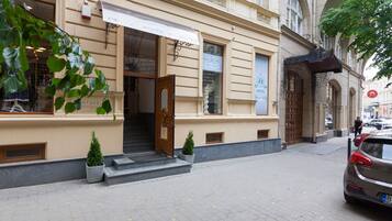 Entrada de l'allotjament