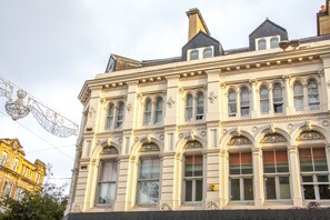 Voorkant van accommodatie