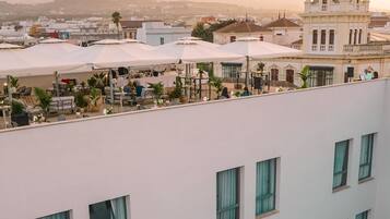 Terrasse sur le toit
