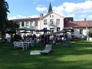 Overnattingsstedets uteområder