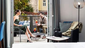 Superior Double / Twin Room with Terrace | Terrasse/Patio