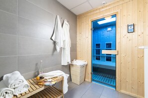 Sauna - Three Corners Lifestyle Hotel (Budapest)