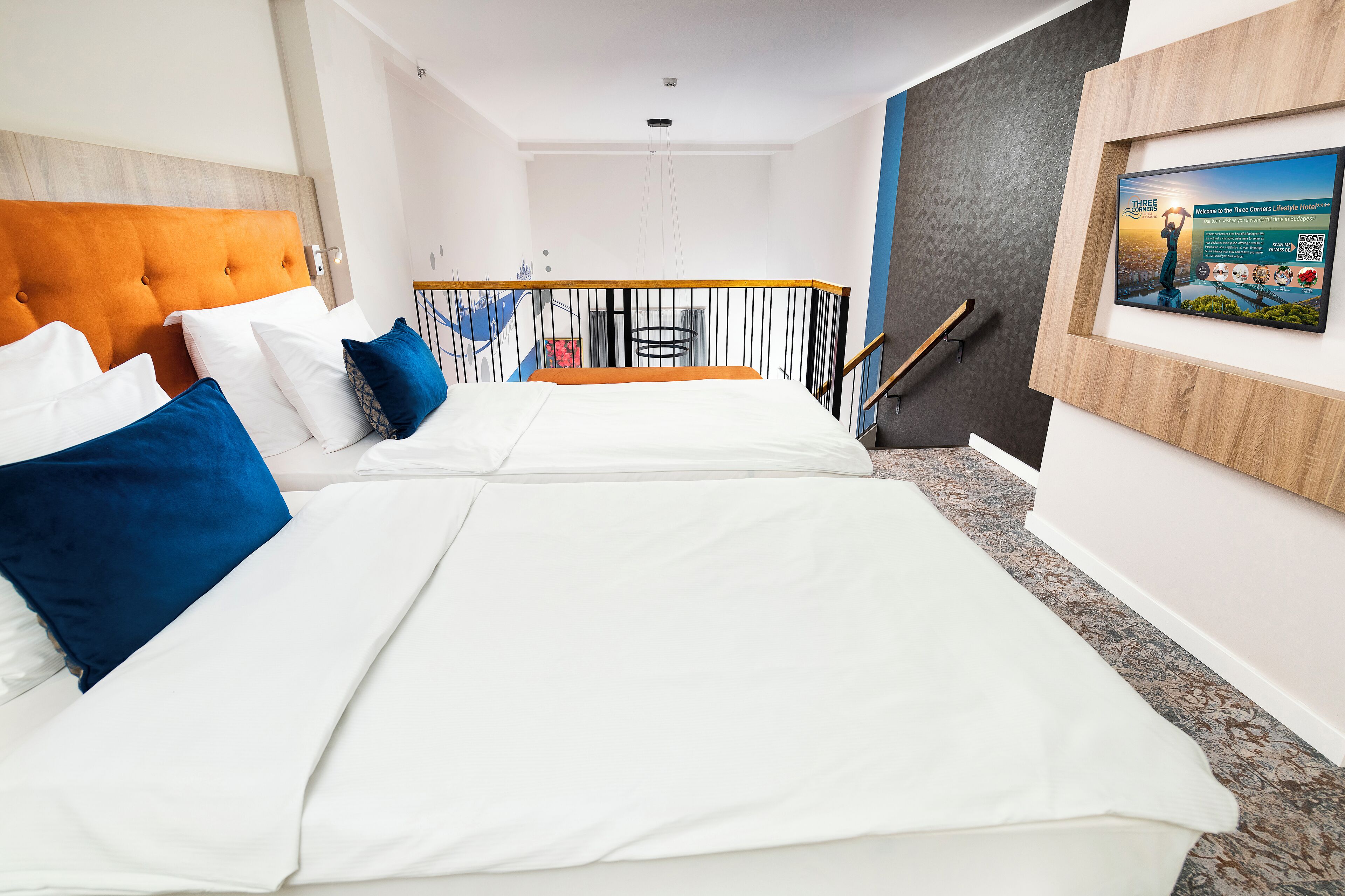 duplex dream suite | 1 bedroom, hypo-allergenic bedding, minibar, in-room safe