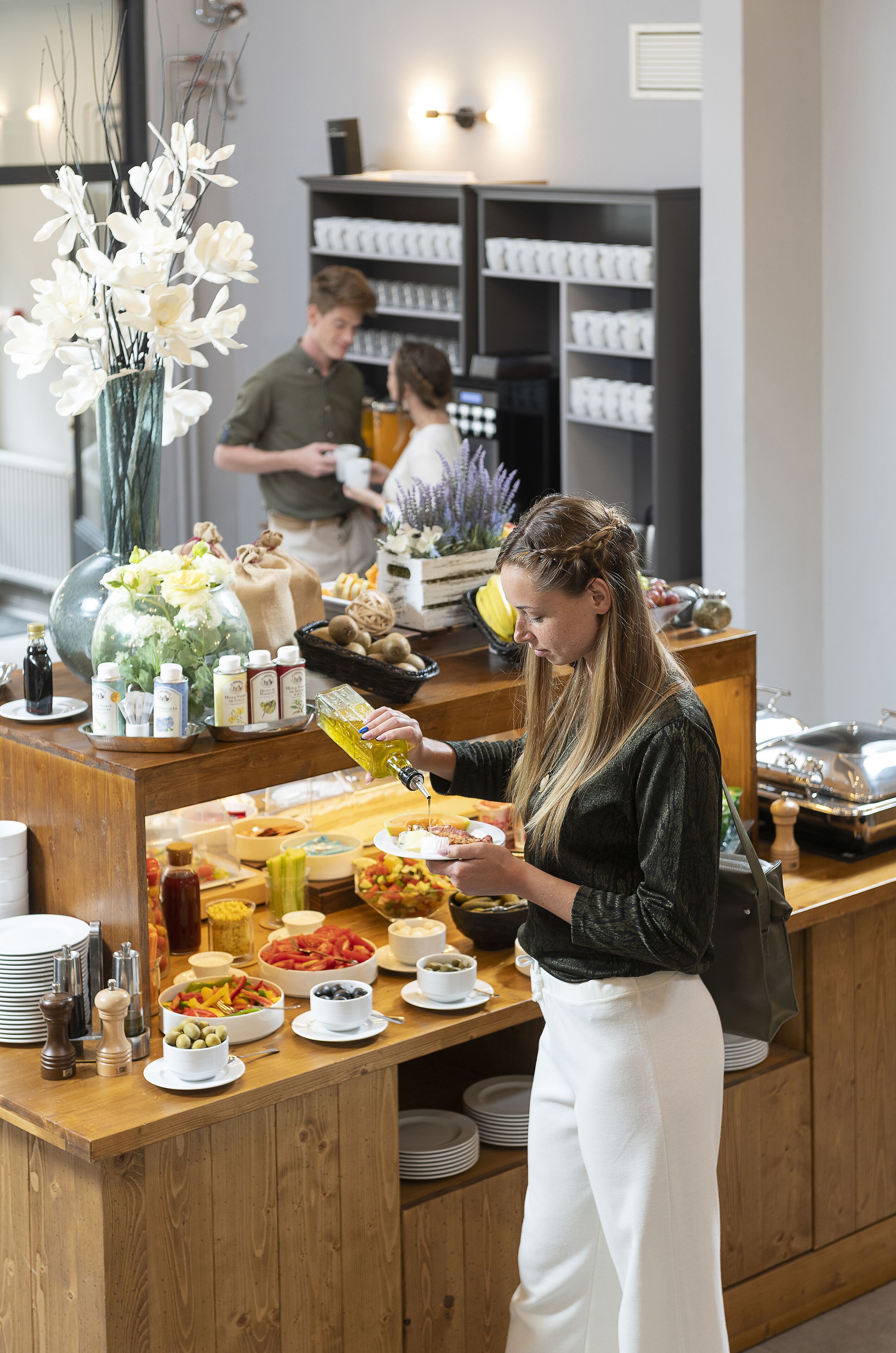 daily buffet breakfast (eur 12 per person)