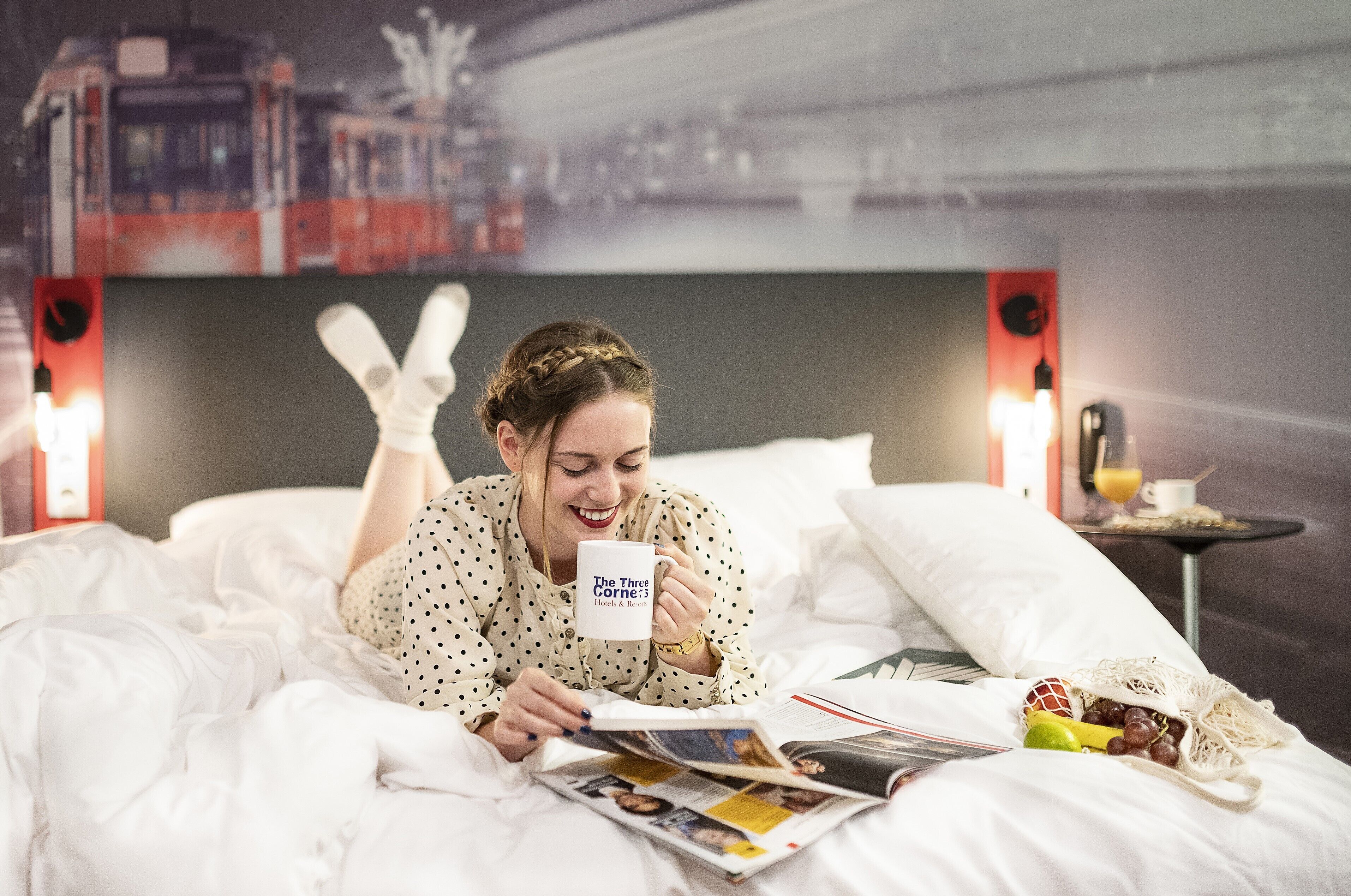 Habitación doble Confort | Caja de seguridad en la habitación, escritorio y insonorización 