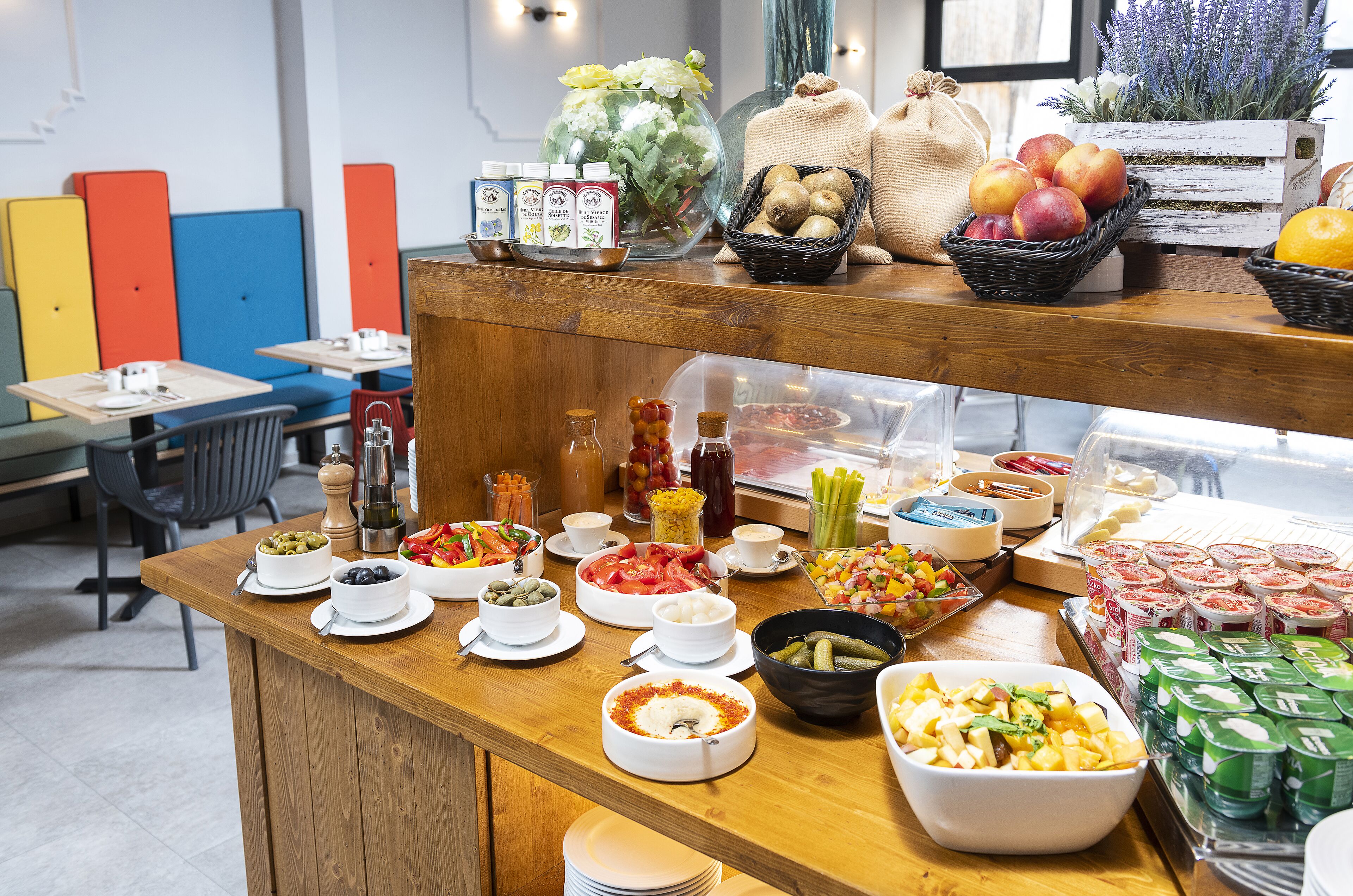 daily buffet breakfast (eur 12 per person)