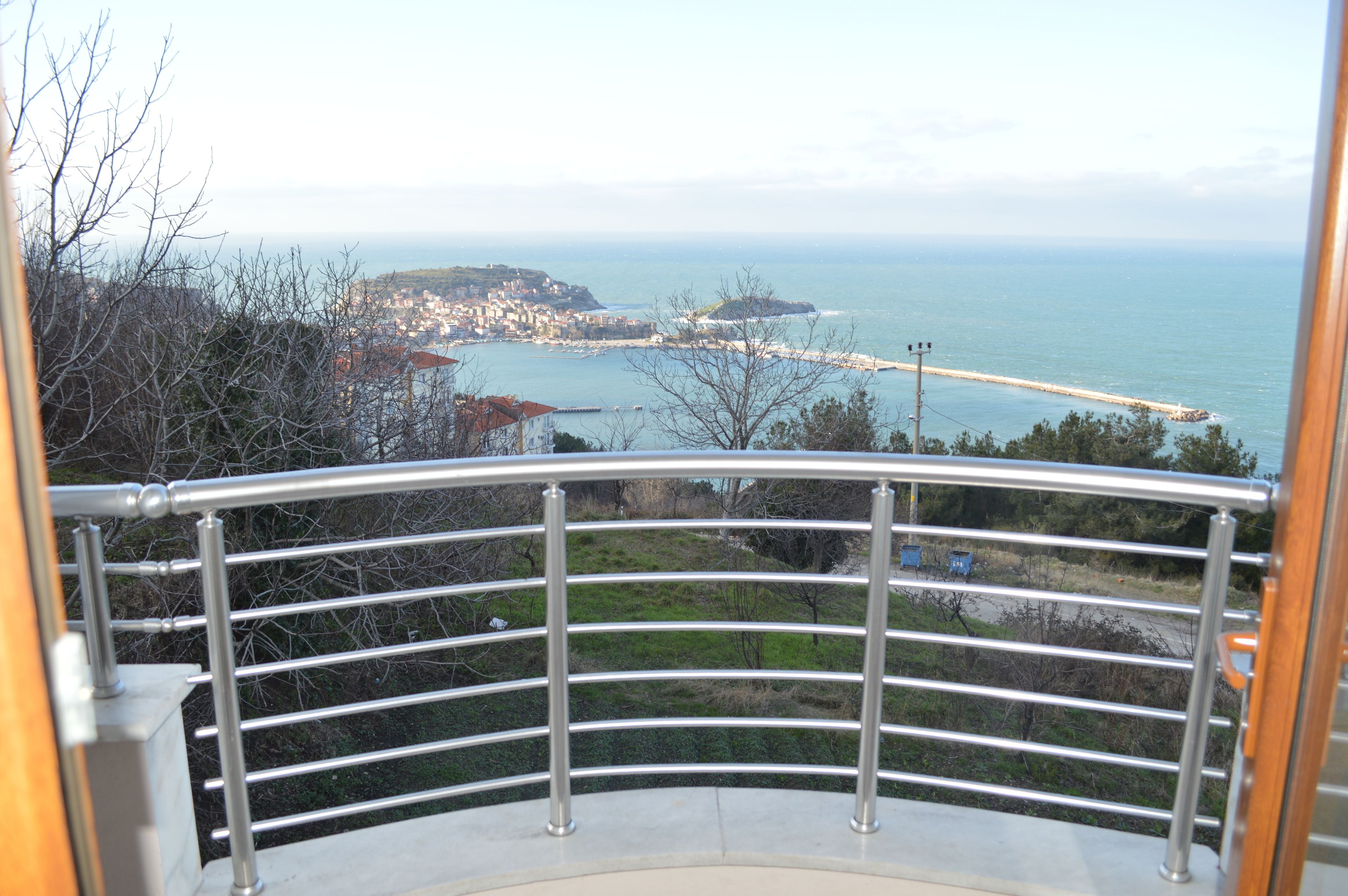 Blick von der Unterkunft