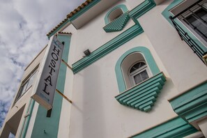 Front of property – evening/night - Hostal Nuria (Cuevas Del Almanzora)