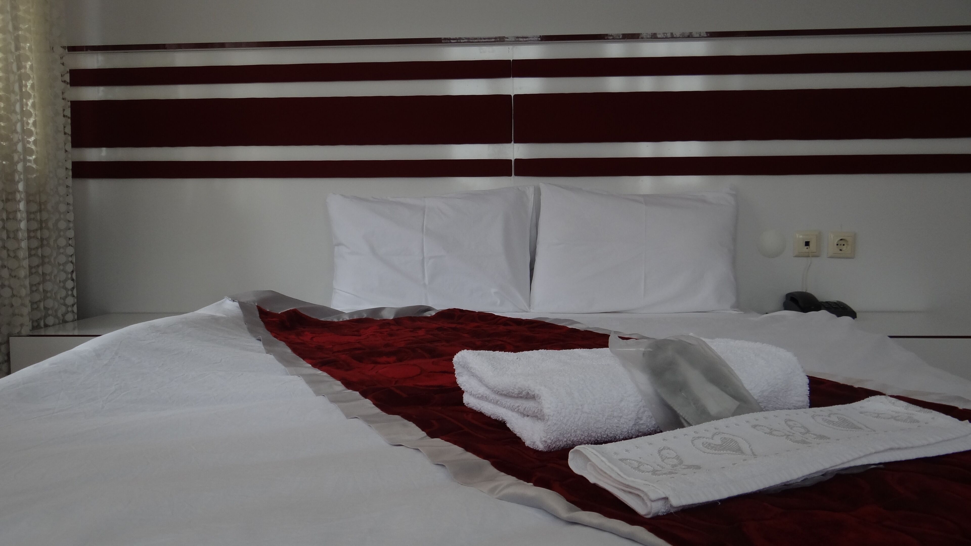 Free toiletries, hair dryer, slippers, towels