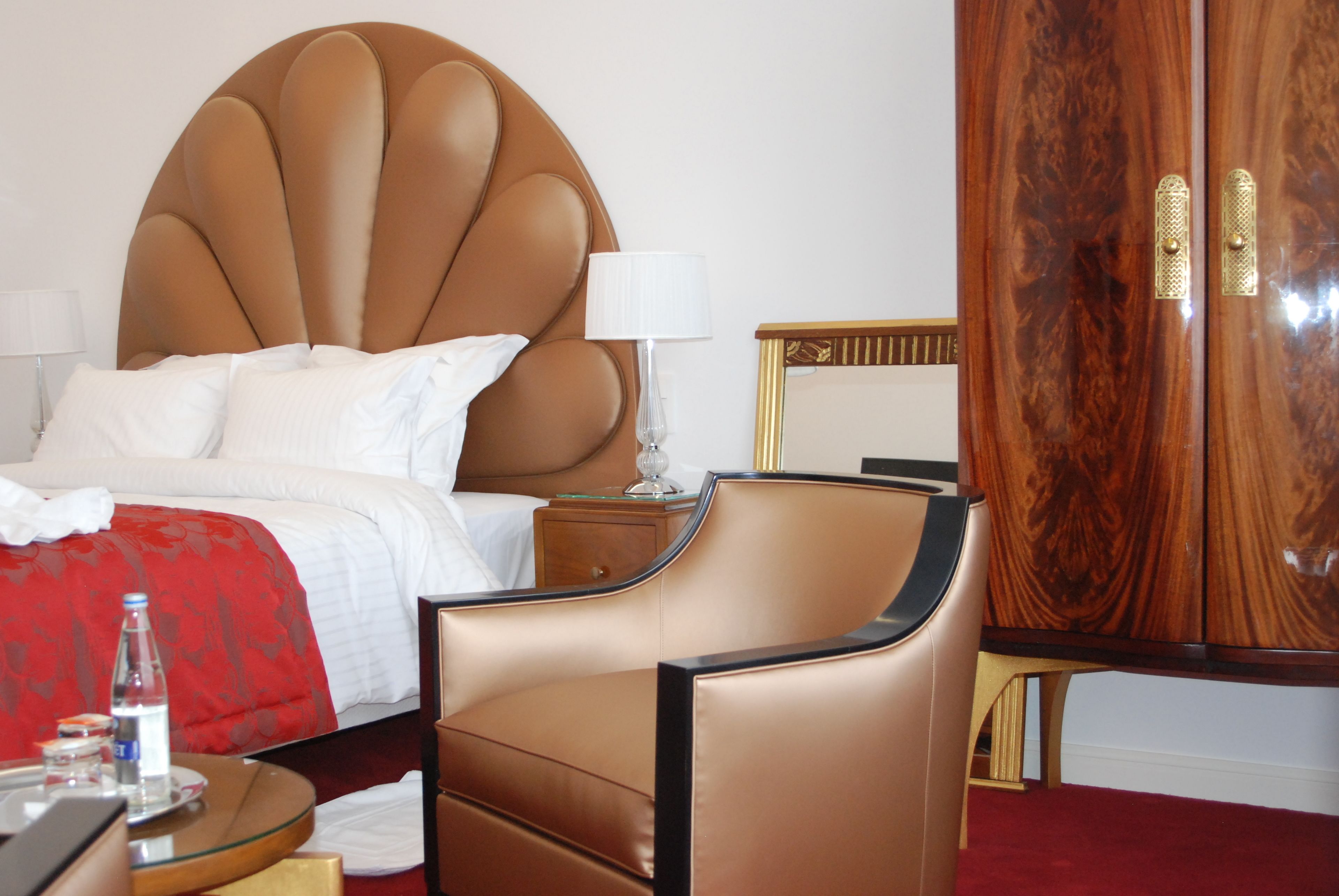 deluxe double room | premium bedding, minibar, in-room safe, individually decorated
