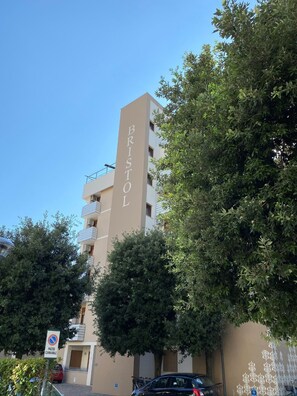 Façade de l’hébergement