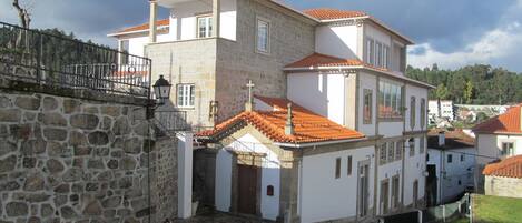 Fassade der Unterkunft