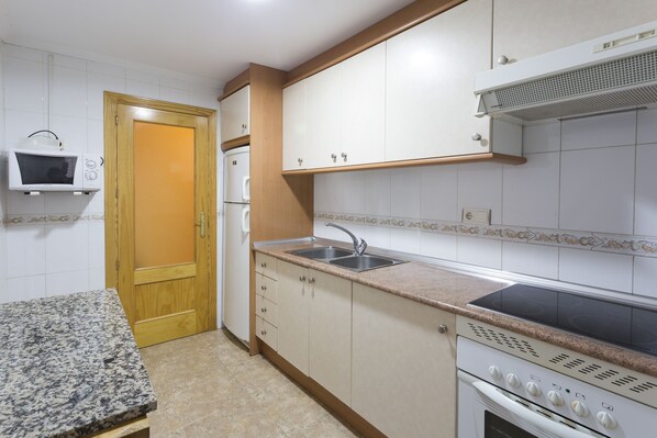 Huoneisto, 2 makuuhuonetta | Yksityinen keittiö