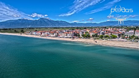 Aerial view. Hotel Hermes