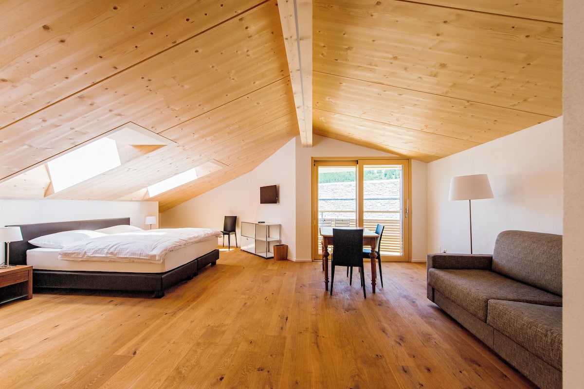 Comfort Double or Twin Room, Kitchenette, Mountain View | In-room safe, desk, soundproofing, WiFi (free)