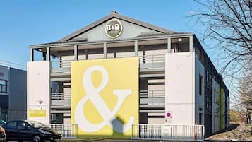 Voorkant van accommodatie