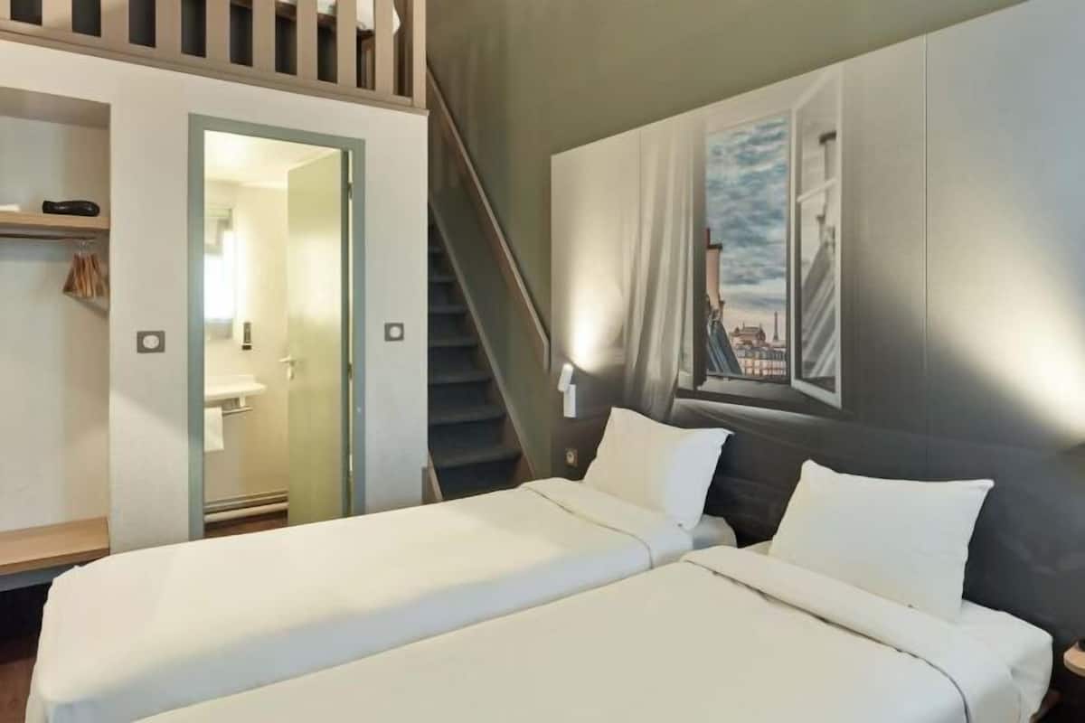 Bureau, chambres insonorisées, Wi-Fi gratuit, draps fournis
