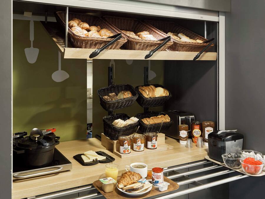 Morgenmadsbuffet hver dag mod et gebyr