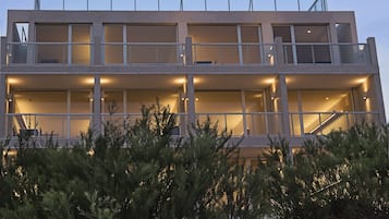 Front of property – evening/night