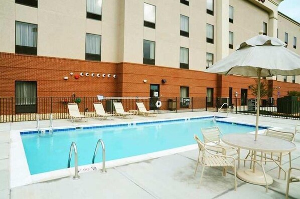 Seasonal outdoor pool