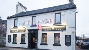 A building with signs for 'The Bay Horse' and 'Lounge Bar'. - The Bay Horse (Hamilton)
