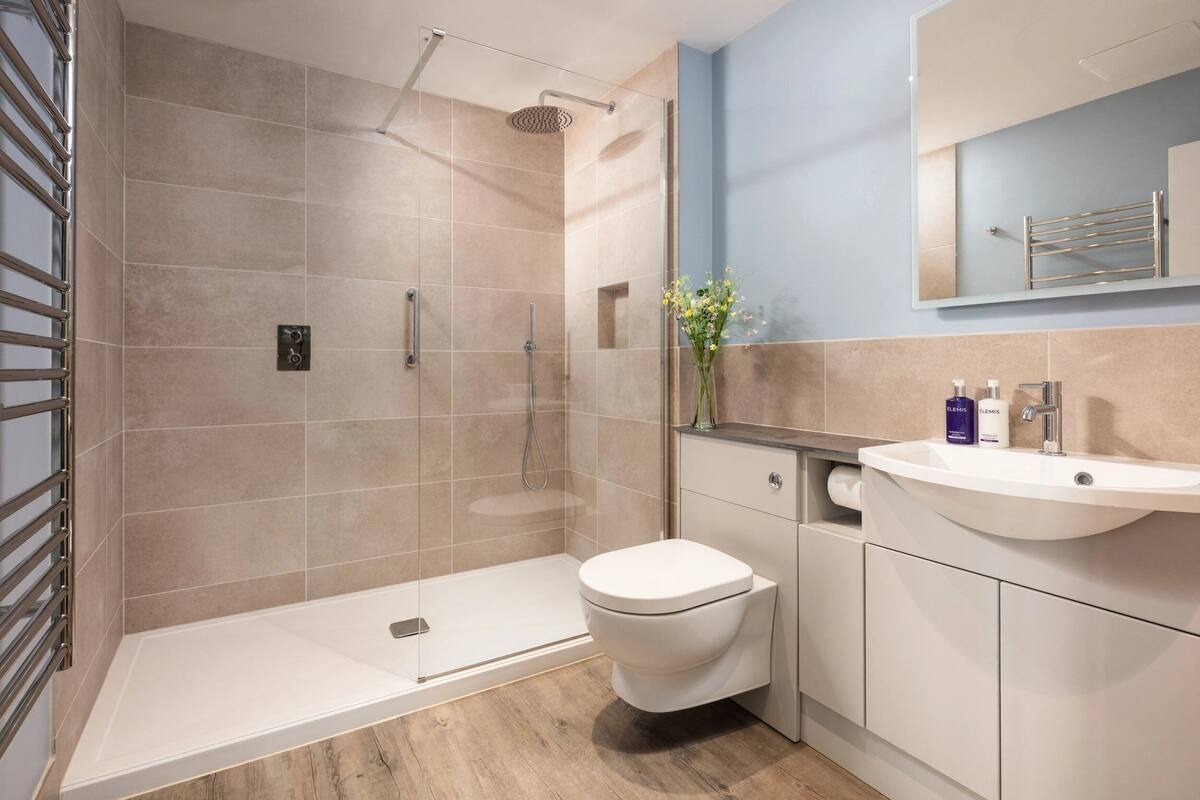 signature double or twin room (1) | bathroom | designer toiletries, hair dryer, bathrobes, slippers
