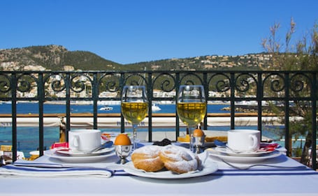Área de desayuno. Hotel Brismar