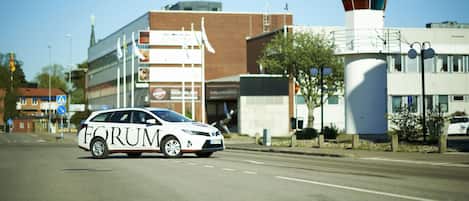 Fachada de la propiedad