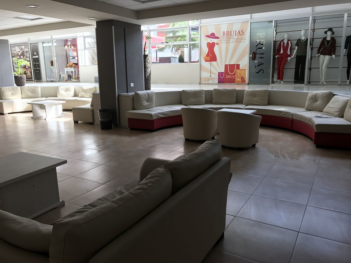 Zona de estar del vestíbulo