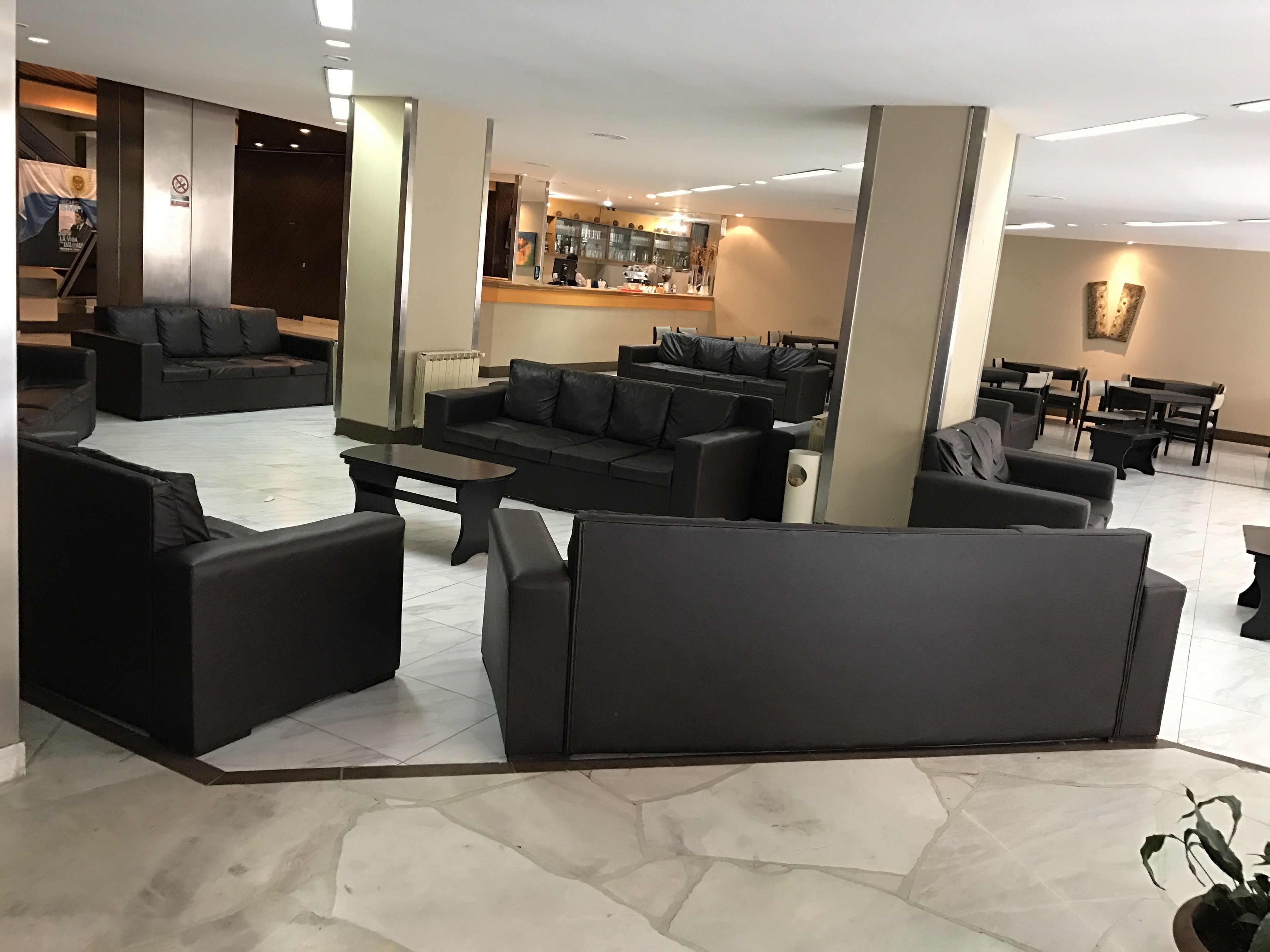 Zona de estar del vestíbulo