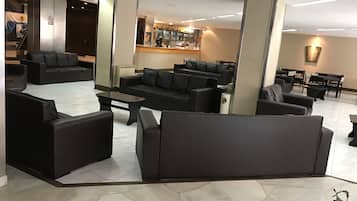 Sala de estar en el lobby