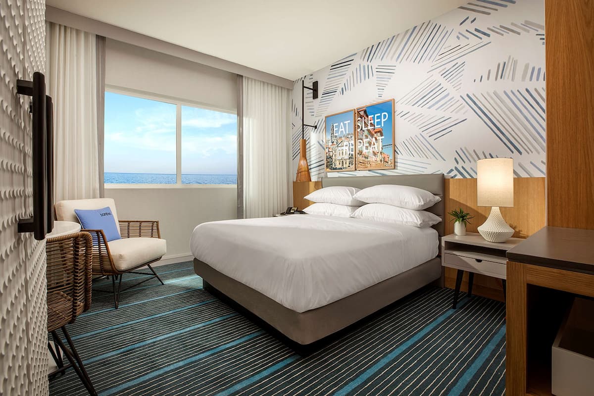 In-room safe, desk, laptop workspace, soundproofing