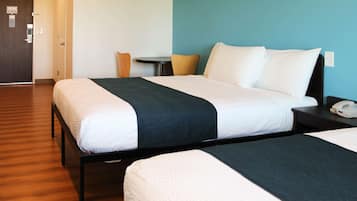 Free WiFi, bed sheets