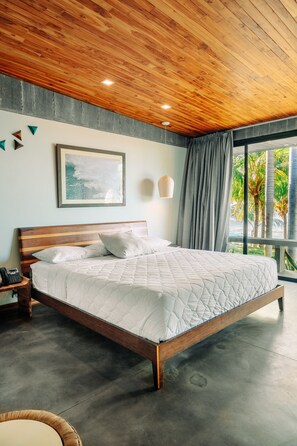 Premium bedding, in-room safe, desk, free WiFi - Puro Surf Hotel and Academy (Chiltiupan)