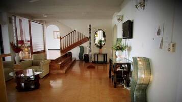 Sitteområde i lobbyen