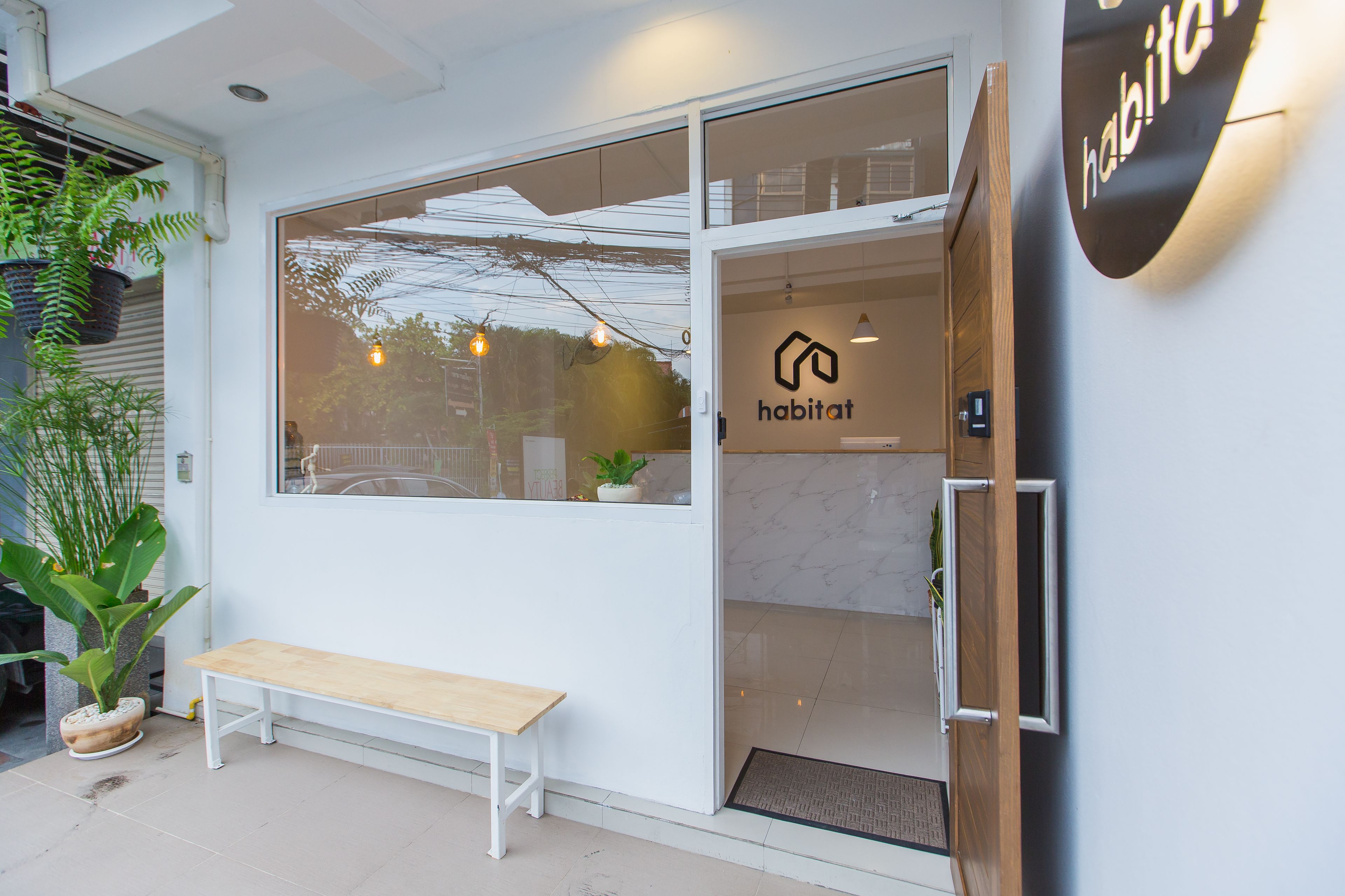 ทางเข้าที่พัก