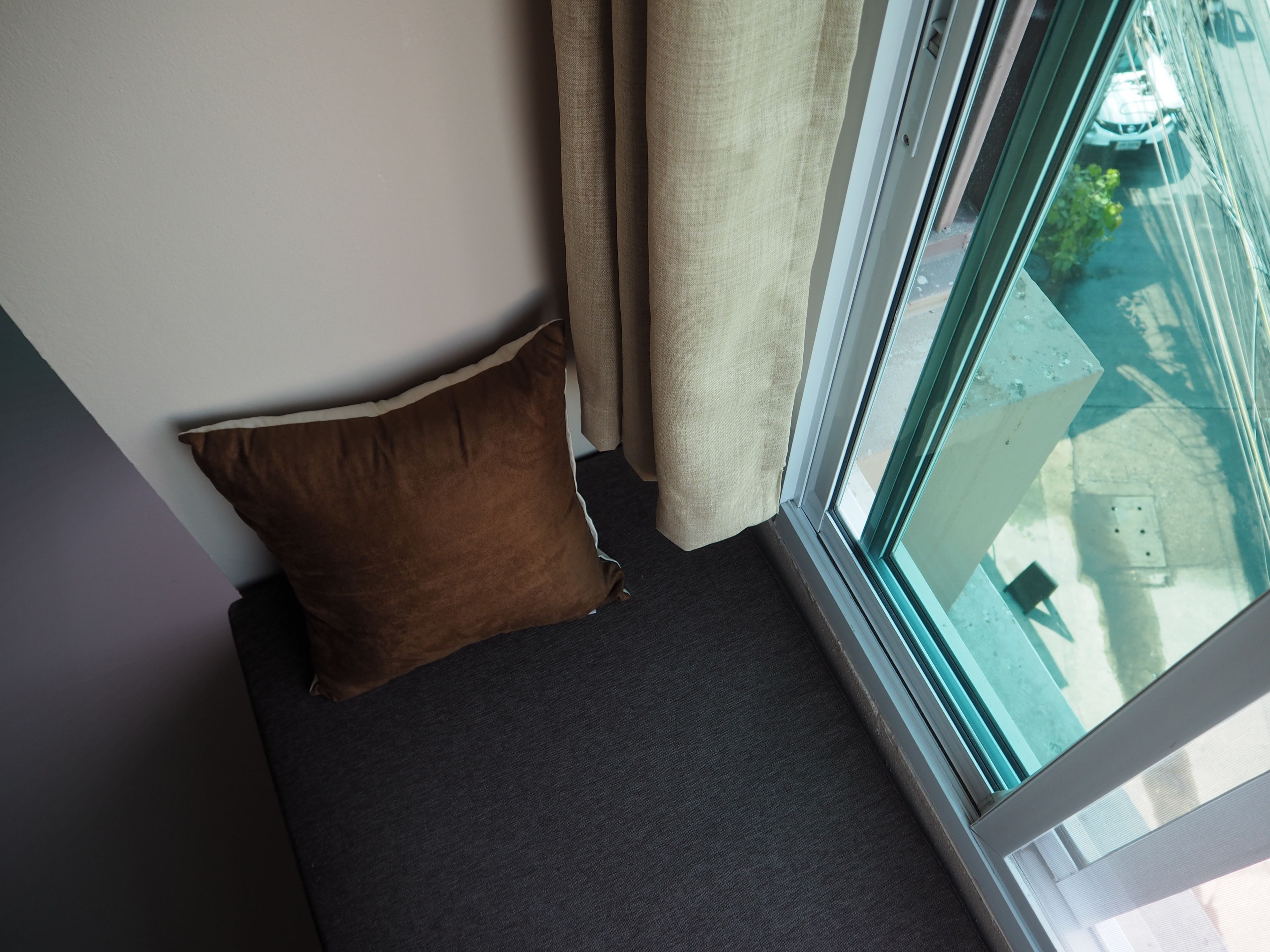 en-suite with balcony | living area