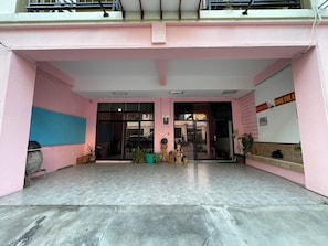 Façade de l’hébergement 