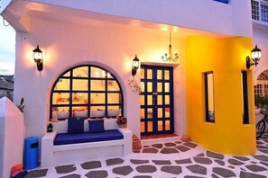 Entrada al alojamiento