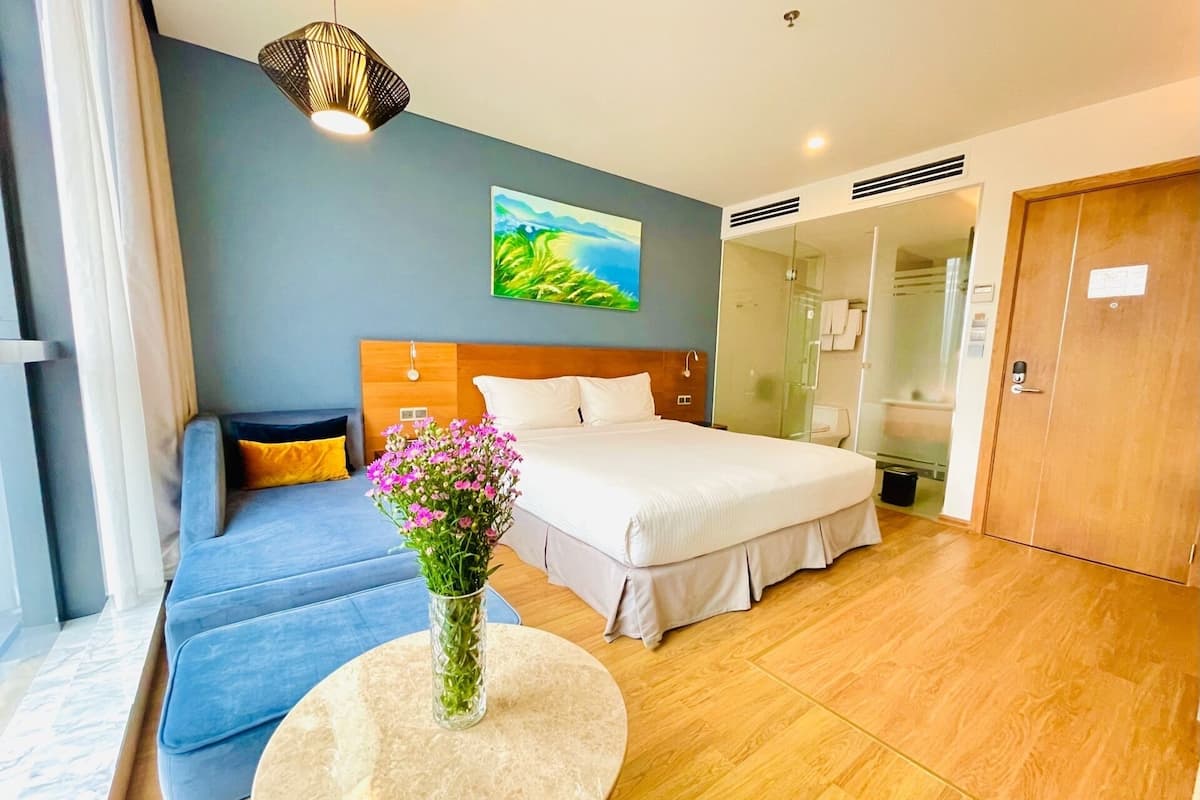 Deluxe-Doppelzimmer | 1 Schlafzimmer, hochwertige Bettwaren, Minibar, Zimmersafe