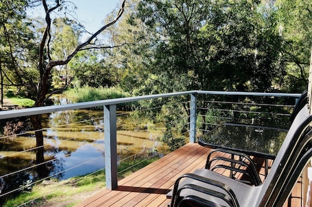 Family Cabin, River View | Balcony