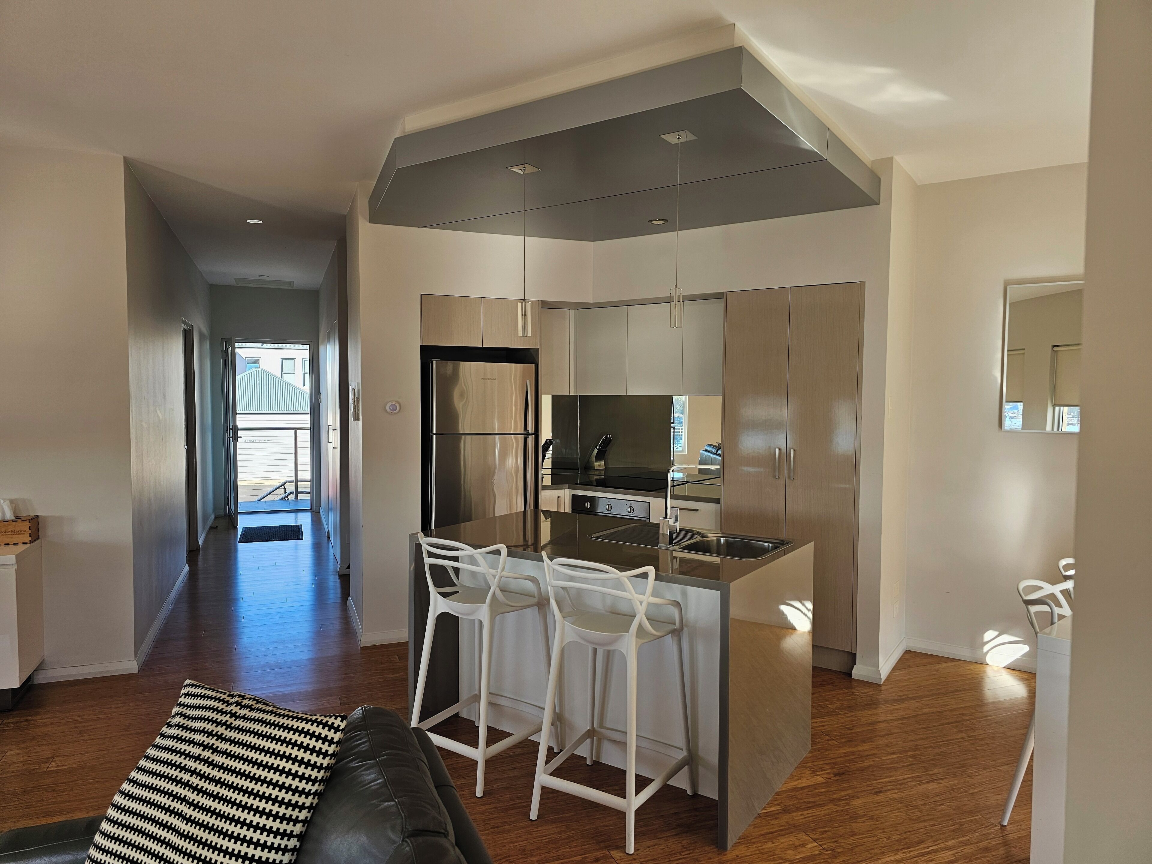 3 bedroom apartment | private kitchen | full-sized fridge, oven, stovetop, dishwasher