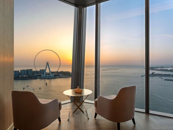 Premium Suite, 2 Bedrooms | Premium bedding, free minibar items, in-room safe, desk