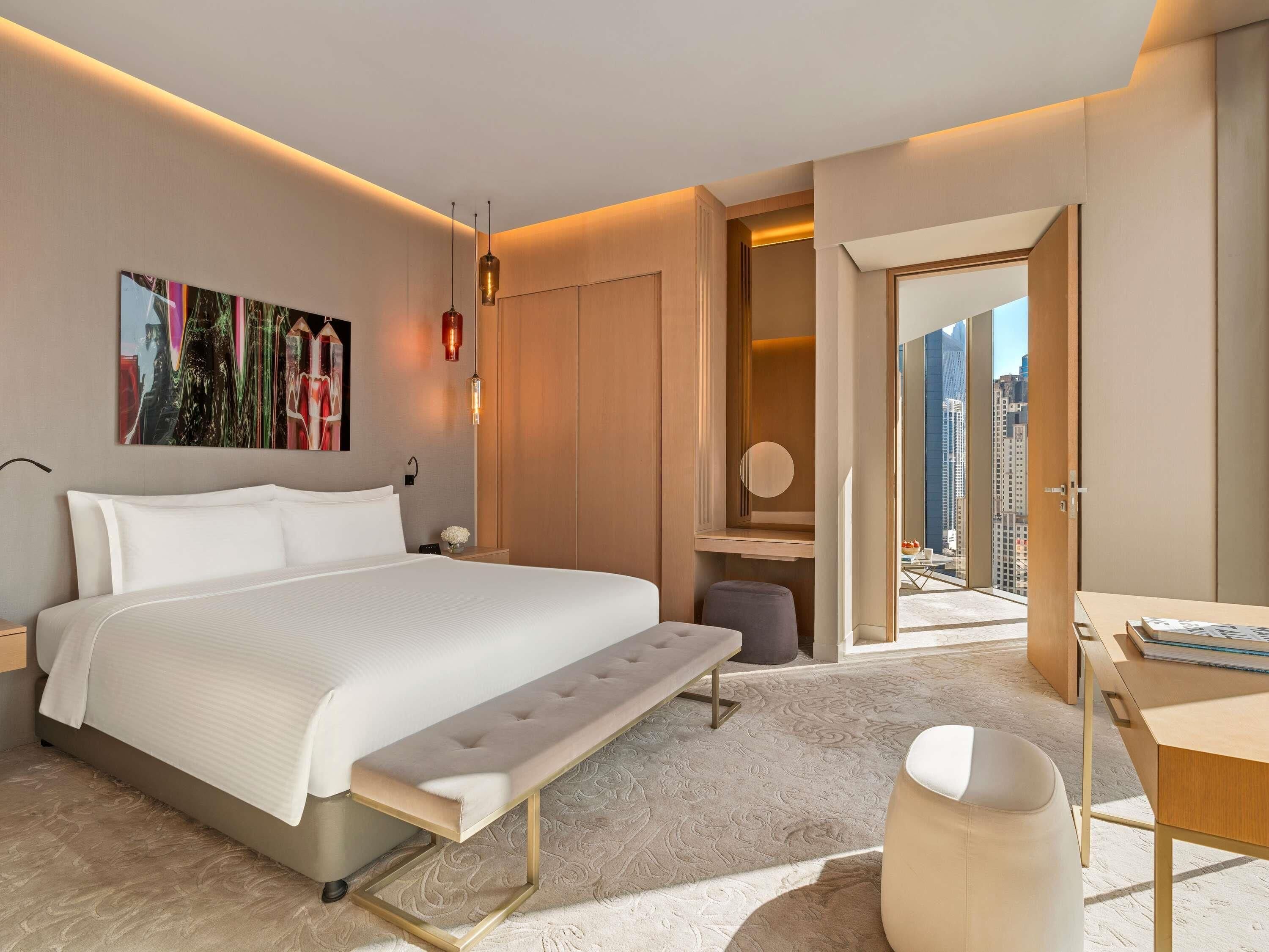 Junior Suite, 1 Double Bed with Sofa bed | Premium bedding, free minibar items, in-room safe, desk